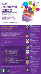 2024 SW산업전망 컨퍼런스 행사 포스터