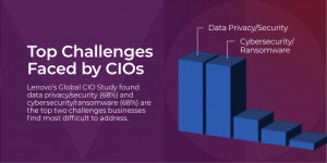 Top Challenges Faced by CIOs (Graphic: Business Wi