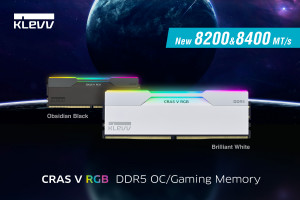 KLEVV CRAS V RGB DDR5 OC/Gaming Memory 2종 출시