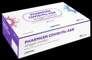 팜젠사이언스가 KFDA 허가를 획득한 ‘PHARMGEN COVID/Flu A&B Antig