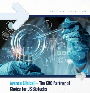 아방스 클리니컬의 산업 분석 보고서에 따르면 미국 바이오테크 기업의 65%가 적절한 CRO