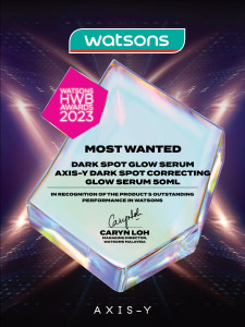 엑시스와이, Watsons HWB Awards 2023