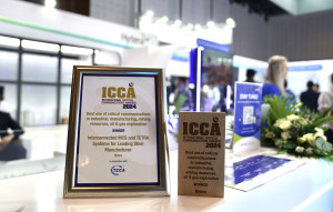 ICCAs 2024 Award displayed at CCW exhibition (Photo: Business Wire)