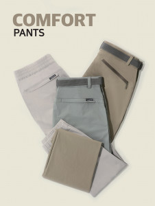레드페이스가 ‘컴포트 팬츠 시리즈’ 3종을 출시했다