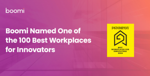 Boomi Named One of the 100 Best Workplaces for Innovators (Graphic: Business Wire)