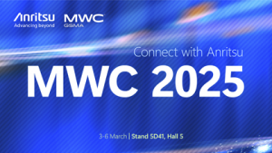 자세한 내용은 MWC 2025 5홀 D41 Anritsu 부스를 방문하면 된다