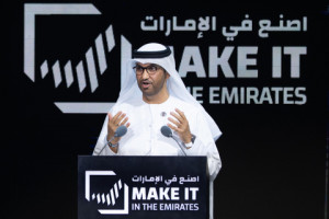 His Excellency Dr. Sultan Al Jaber UAE Minister of Industry and Advanced Technology (Photo: AETOSWire)