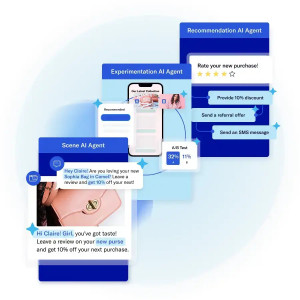 Airship AI Agents work independently or in tandem to create, test and optimize cross-channel messages and app and web experiences to achieve specific business goals, closing the loop between testing, learning and action at a speed and scale that was previously impossible.