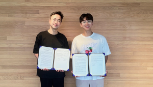 왼쪽부터 오디오가이 최정훈 대표, 스위트앤데이터 안재관 대표
