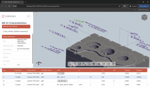 Capvidia brings MBD for Suppliers with browser-based 3D human-viewable models linked to QIF/STEP