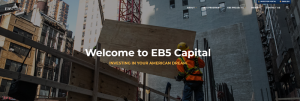 EB5 Capital은 미국 투자이민 프로그램(EB-5 비자 프로그램)에 따라 일자리를 창출하는 상업용 부동산 프로젝트에 투자할 수 있는 기회를 해외의 적격 투자자들에게 제공하고 있다(사진: EB5 Capital 웹페이지)