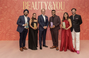 From L to R: Jaspreet Singh Gulati, Founder & Director, HiTech Formulations; Aparna Saxena, Founder & CEO, Antinorm; Stéphane de La Faverie, President...