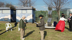 2025년 남양주 북한강문학제 북한강문학상 본상 시상식. 김행선 시인이 수상의 영광을 안았다