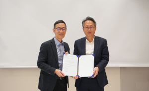 세이지 박종우 대표(왼쪽)와 알에스오토메이션 강덕현 대표