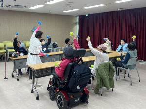 광양시 광양장애인복지관 인지향상활동 프로그램 현장