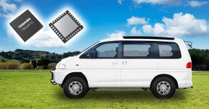 Toshiba: TB9104FTG, a gate driver for bridge circuits used in high-current automotive brushed DC motors.