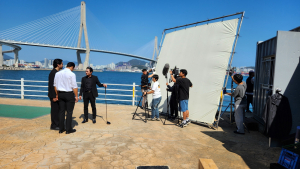 2025년 부산제작사 뉴미디어 콘텐츠 제작지원작 촬영 현장