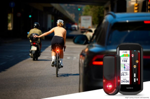 가민 제품 중 가장 밝은 후방 레이더 및 테일라이트 ‘바리아 리어뷰 820(Varia RearVue 820)’이 출시됐다