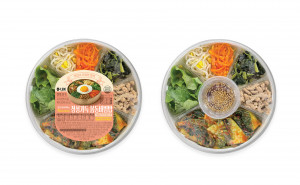 GS25가 봄 시즌을 맞아 선보이는 ‘정성가득 봄동비빔밥’ 상품
