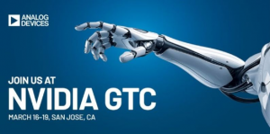 아나로그디바이스(ADI), 엔비디아 GTC 2026서 로보틱스 혁신을 위한 ‘피지컬 인텔리전스(PI)’ 시연