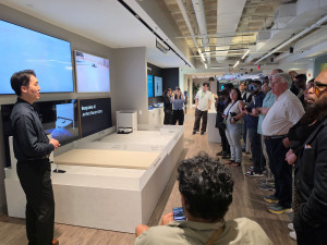 삼성전자가 15일부터 16일(현지 시간) 양일간 미국에서 가전 기술 세미나 ‘더 브리프 뉴욕(The Brief New York)’을 열고 AI 기반의 차별화된 홈 라이프스타일을 소개했다