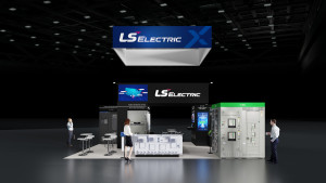 LS일렉트릭 데이터센터월드 2026 전시 부스 조감도