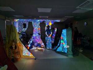 지난해 금천문화재단에서 가족 대상으로 진행한 ‘가가호호’ 프로그램 운영 모습