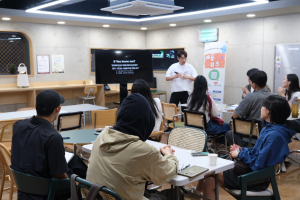 금천문화재단에서 진행한 ‘매개자 대상 역량강화 교육’ 모습
