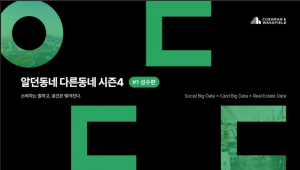 ‘알던동네 다른동네 시즌4 - 성수편’ 보고서 표지