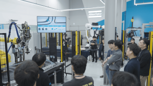 ‘2026 Innovation Days - BIW’ 고객 초청 행사에서 데모 시연이 진행되고 있다