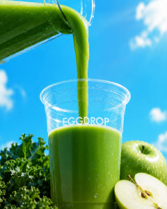 에그드랍 케일 사과주스(EGGDROP Kale Apple Juice)(© Images Courtesy of EGGDROP Corp.)