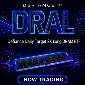 DRAL 펀드는 수수료와 비용을 제외한 기준으로 DRAM 하루 가격 변동률의 2배 성과를 제공하도록 설계됐다