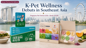 PETOAID and PENEFIT showcase their premium K-pet wellness products for Southeast Asia at Singapore Pet Festival 2026