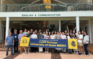 사이버한국외국어대학교는 6월 28일(일)부터 일주일간 미국 괌 대학교에서 2026년 영어학부 하계 단기어학연수 프로그램을 성료했다