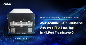 에이수스 AI 서버 ‘XA NB3I-E12’가 최신 MLPerf Training v6.0 