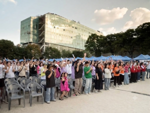세종사이버대학교 재학생들이 ‘2026학년도 한마음 축제’를 즐기고 있다