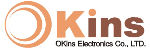 오킨스전자 Logo