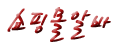 쇼핑몰알바 Logo