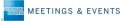 American Express Meetings & Events Logo