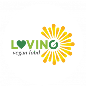 Loving Vegan Food Logo