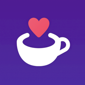 커피한잔 Logo