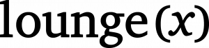 라운지엑스 Logo